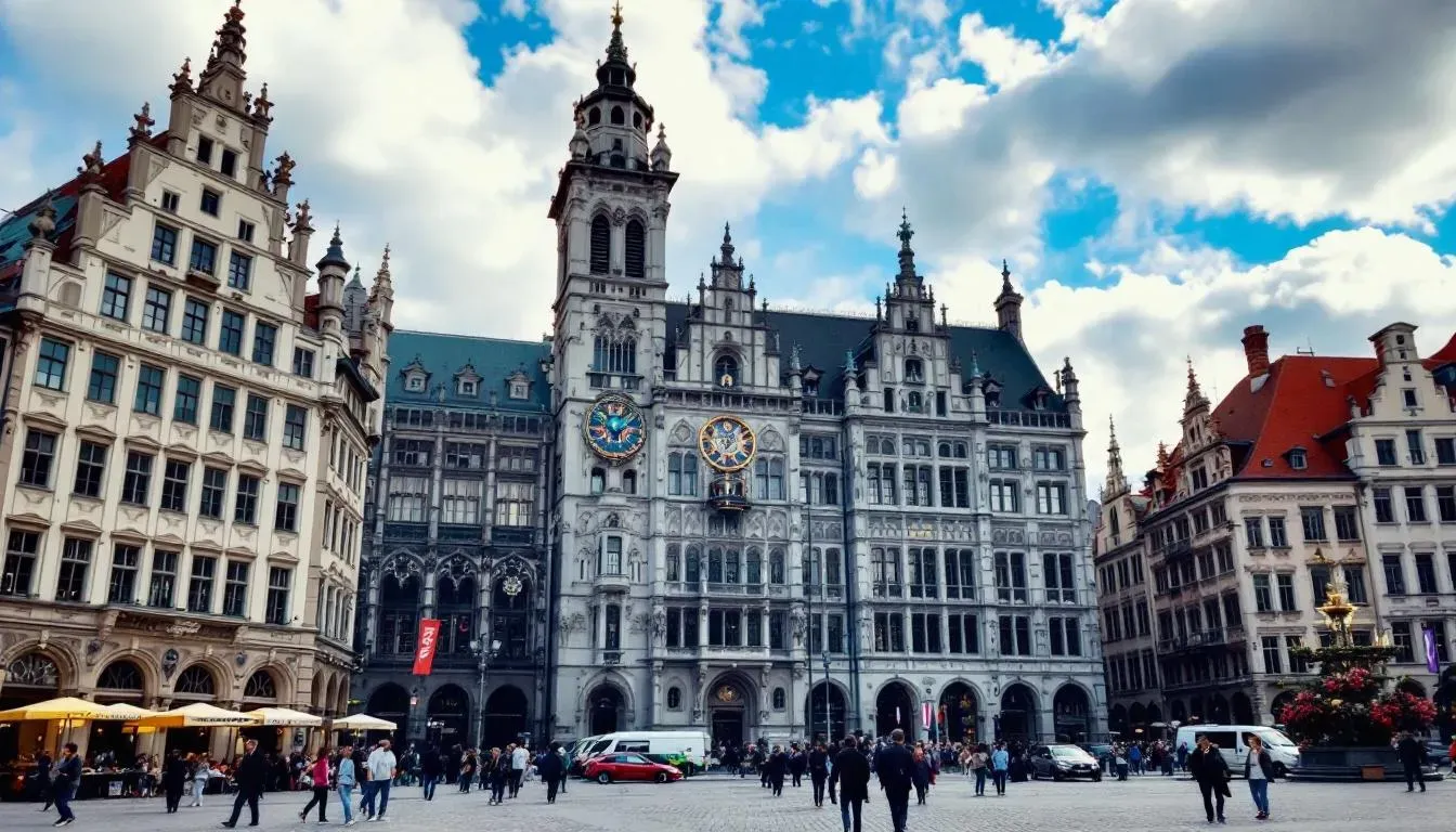 Filming location in Germany